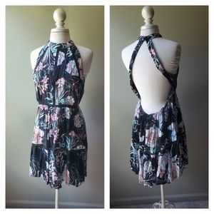 JAASE XL  Black Bohemian open back dress